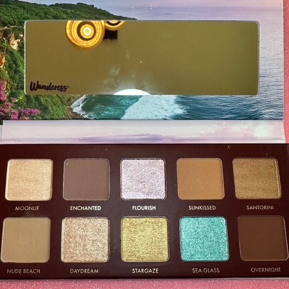 NWOB Wander Beauty Wanderess Escape 10 Shade Eyeshadow Makeup Palette - Picture 2 of 11